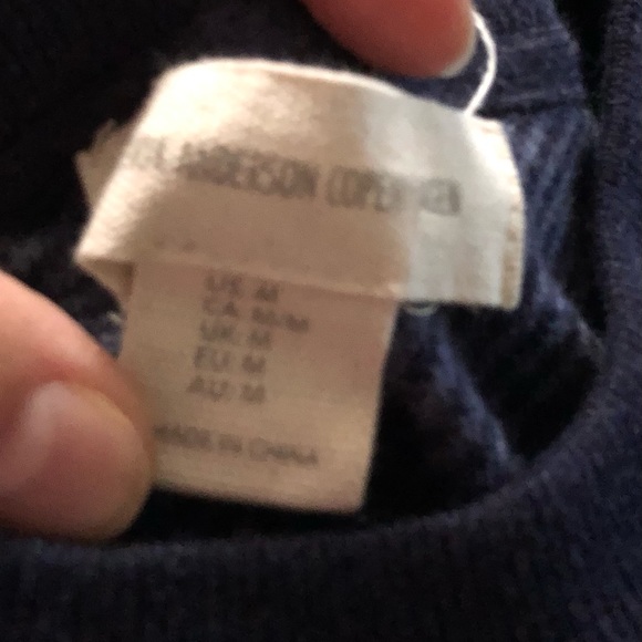Frederik Anderson Copenhagen Men’s Blue Sweater Size M - Picture 6 of 6